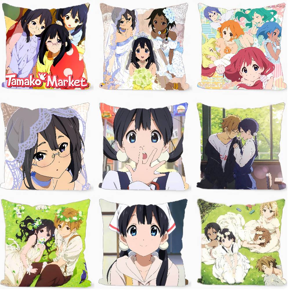 Home Textiles Market - 애니메이션 T-Tamako 시장 소파 장식용 베개