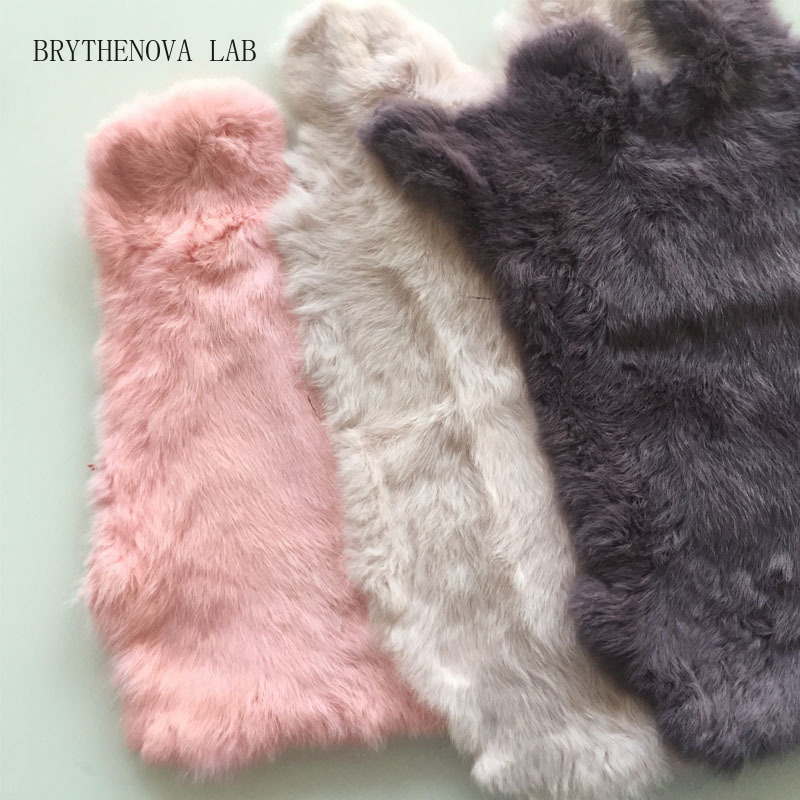 다채로운 색상의 진짜 토끼털 판매 - 전체 조각의 푹신 - Home Textiles Sale 리뷰 및 가격