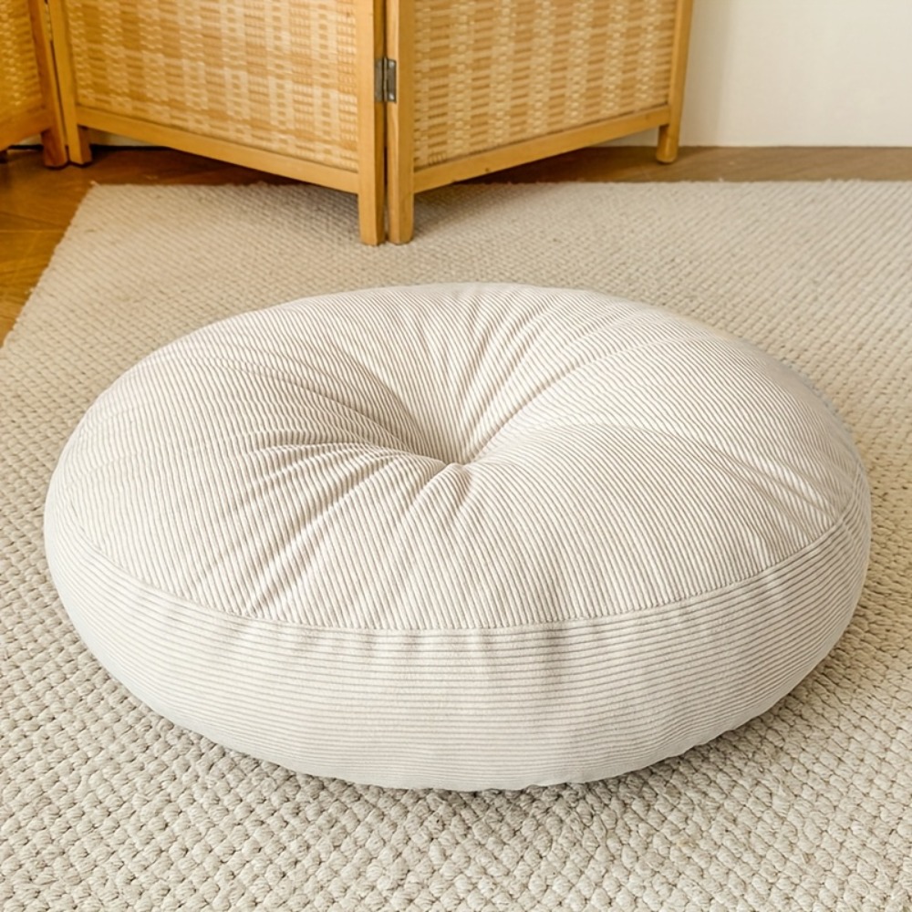 두꺼운 원형 쿠션, 부드럽고 편안한 풀필드 명상 요가  - Floor Cushion Pouf 리뷰 및 가격
