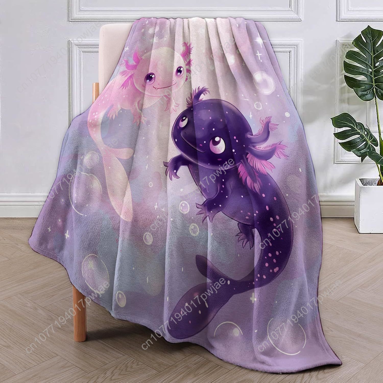 아홀로틀 담요 귀여운 아홀로틀 플란넬 담요 부드럽고 따 - Home Textiles Throw 리뷰 및 가격