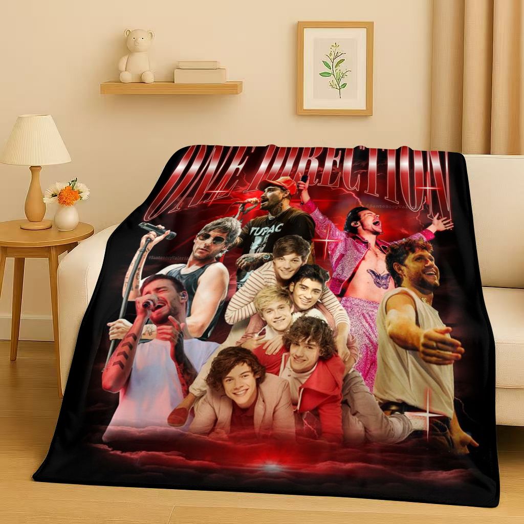3D 신제품 일방향 싱어 스타 플란넬 담요, 초부드럽고 - Home Textiles Direct 리뷰 및 가격