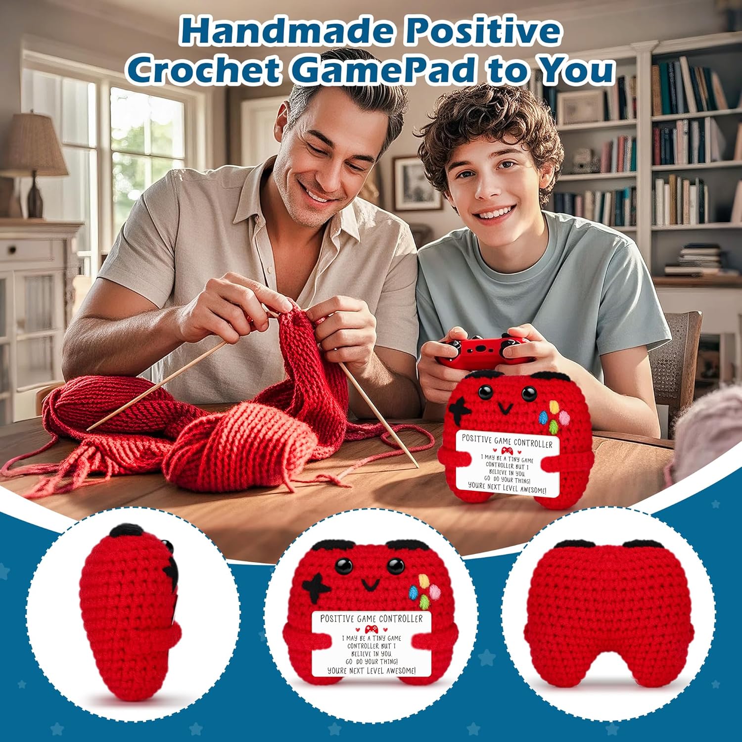 재미있는 감성적 지지 긍정적인 크로셰 게임 컨트롤러 인 - Home Textiles Europe 리뷰 및 가격
