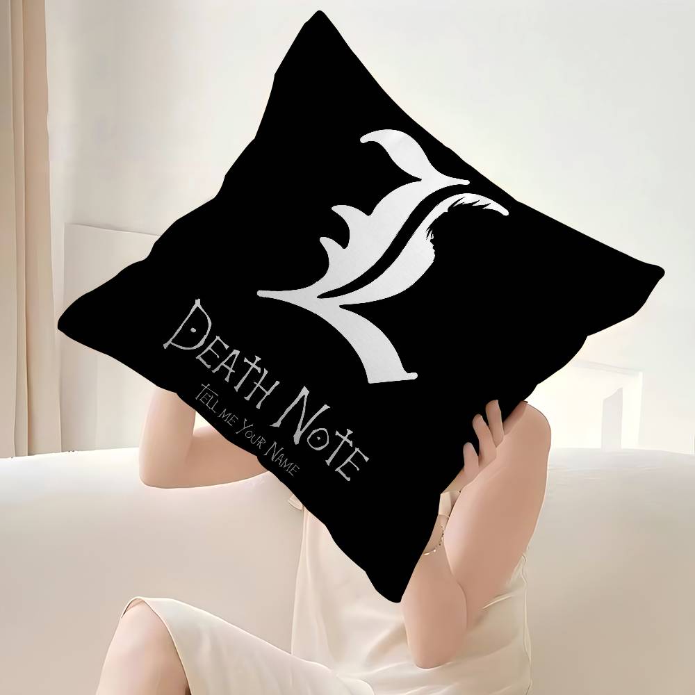 애니메이션 데스 노트 호러 메이플 디자인 쿠션 커버 행 - Home Textiles Notes 리뷰 및 가격
