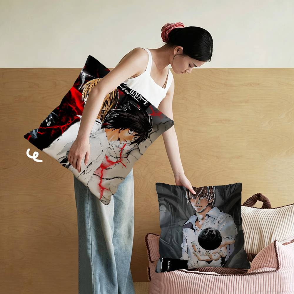 침실 및 거실 소파 장식용 쿠션 커버, 핫 애니메이션  - Home Textiles Notes 리뷰 및 가격