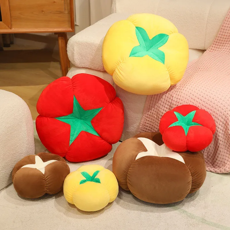 토마토 모양 바닥 쿠션, 어린이용 낮은 다다미 좌석,  - Floor Cushion Pouf 리뷰 및 가격