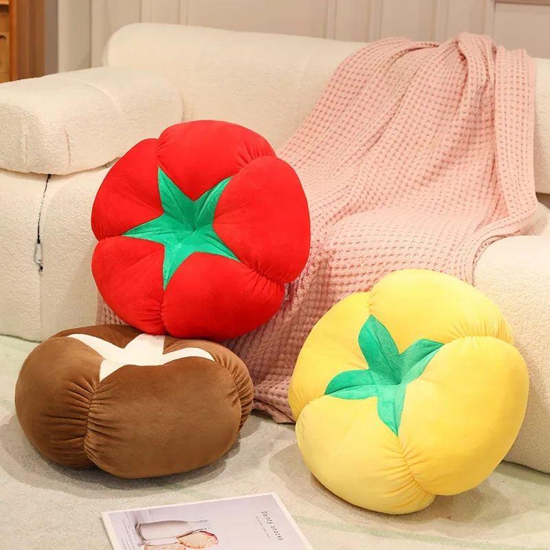 토마토 모양 바닥 쿠션, 어린이용 낮은 다다미 좌석,  - Floor Cushion Pouf 리뷰 및 가격