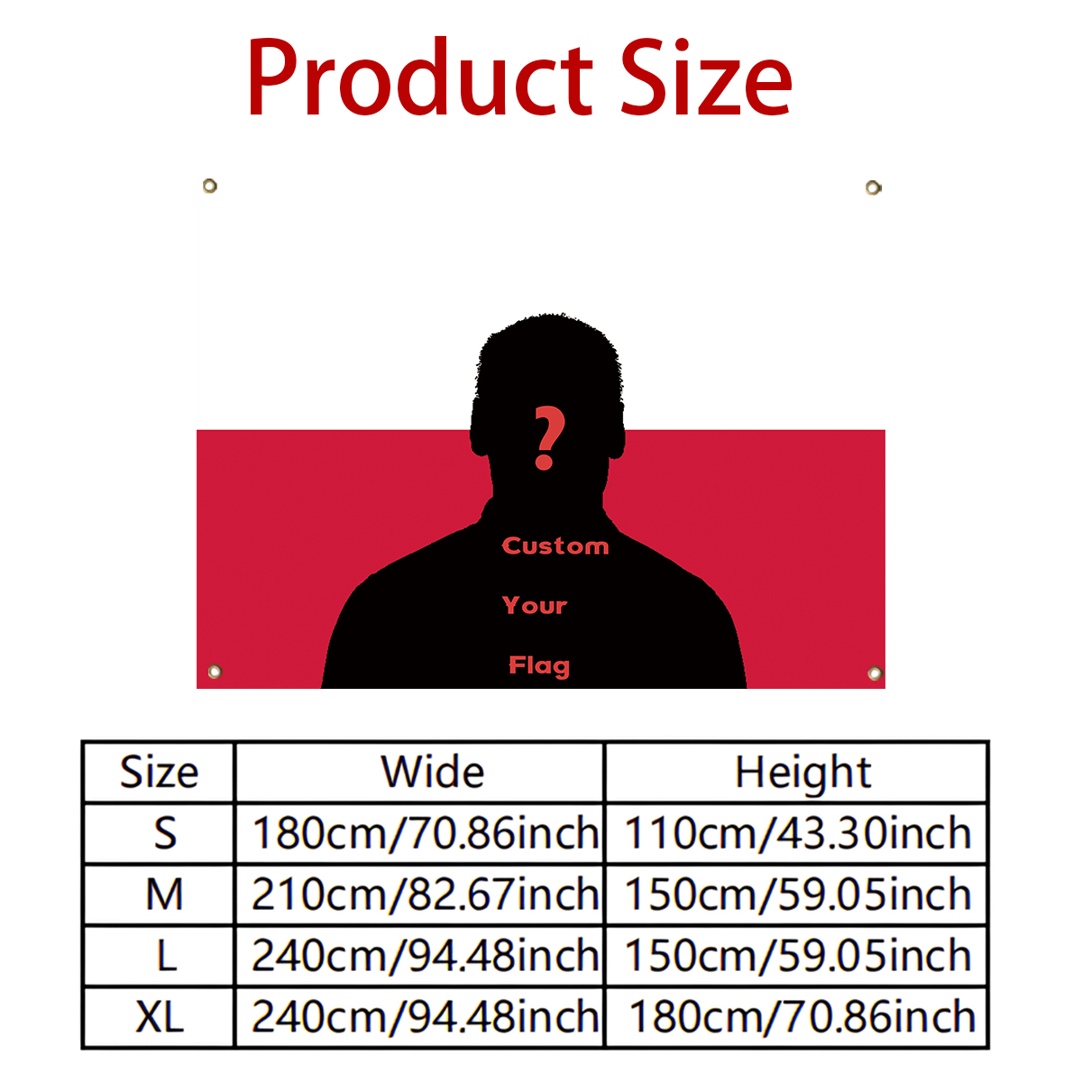 1Pc 사용자 정의 사진 폴리스터 플래그 배경, 홈 룸 - Home Textiles & Decorations 리뷰 및 가격