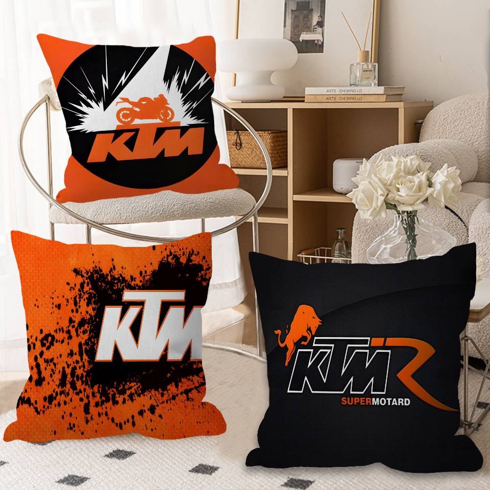 클래식 오토바이 로고 K-Ktm 베개 애니메이션 베개  - Home Textiles Classic Fashion 리뷰 및 가격