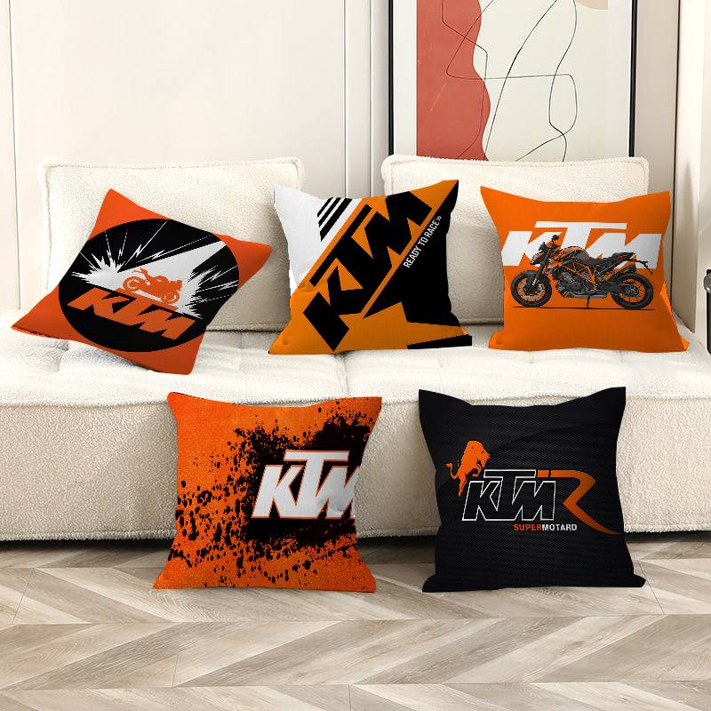 클래식 오토바이 로고 K-Ktm 베개 애니메이션 베개  - Home Textiles Classic Fashion 리뷰 및 가격